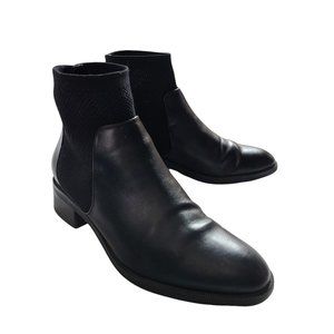 Zara Basic Chelsea Sock Bootie Size 39